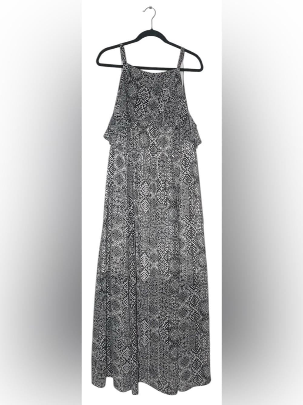 Torrid 1 Black And White Maxi Dress - Picture 3 of 9